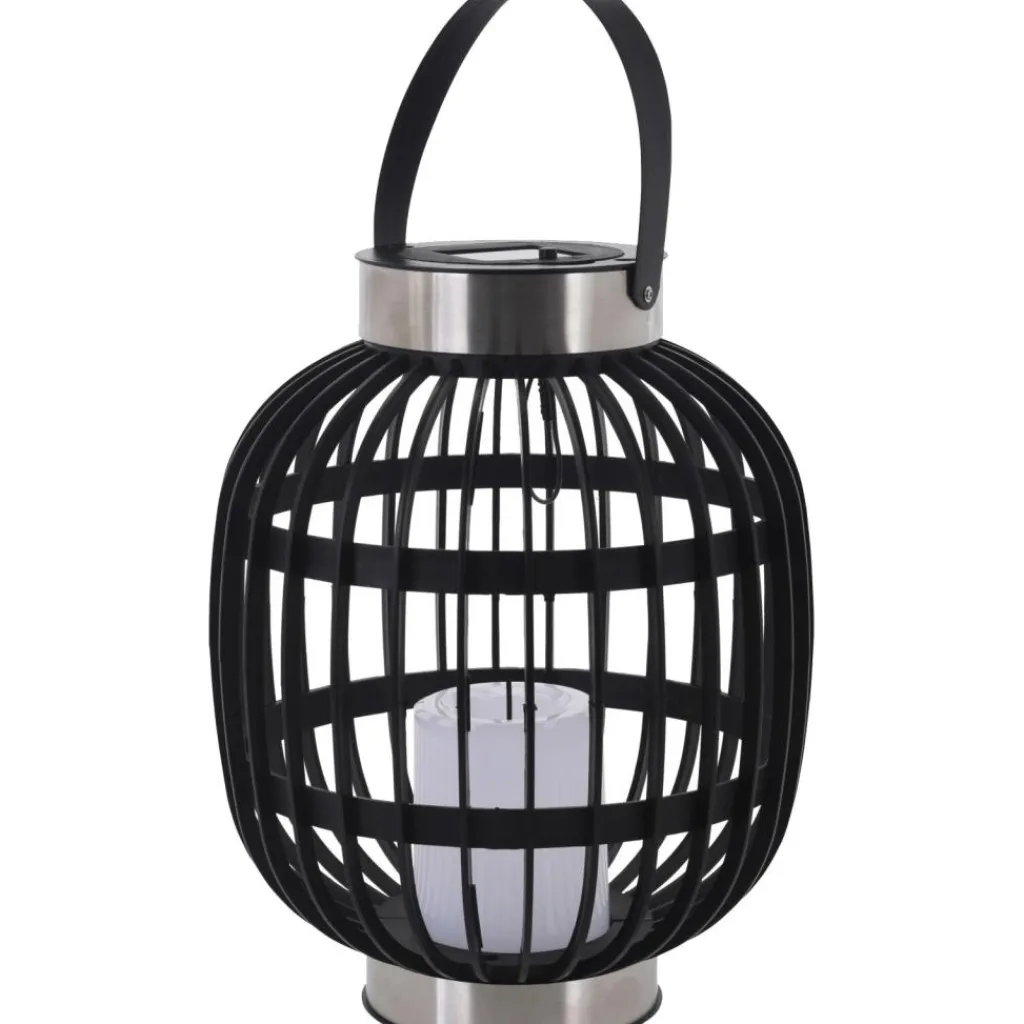 Verlichting|Verlichting Solar-Solar LED lantaarn zwart