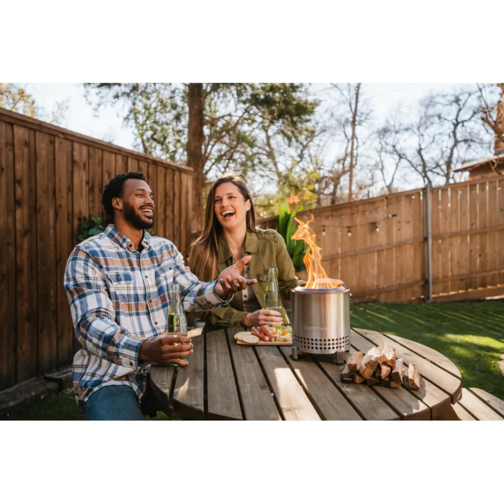 Solo Stove Mesa XL tafelvuur ø 17,8 cm stainless steel< Sfeerhaarden