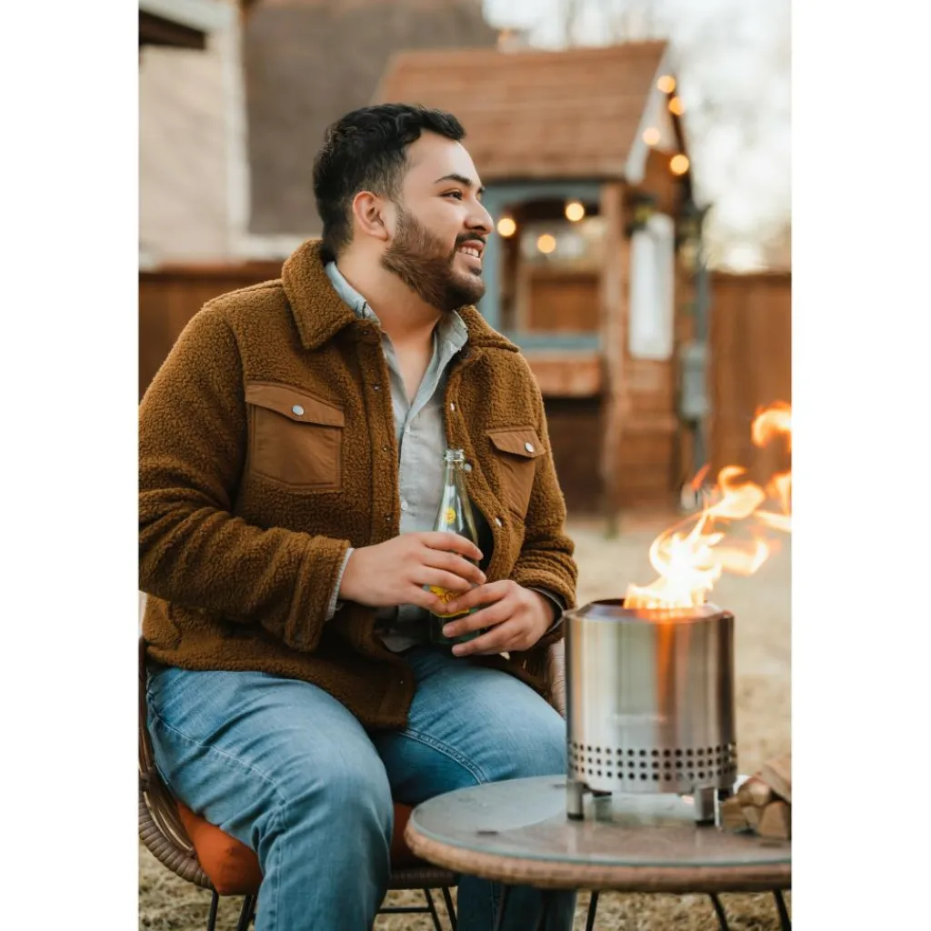 Solo Stove Mesa XL tafelvuur ø 17,8 cm stainless steel< Sfeerhaarden