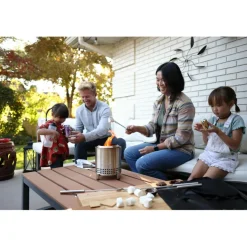 Solo Stove Mesa XL tafelvuur ø 17,8 cm stainless steel< Sfeerhaarden