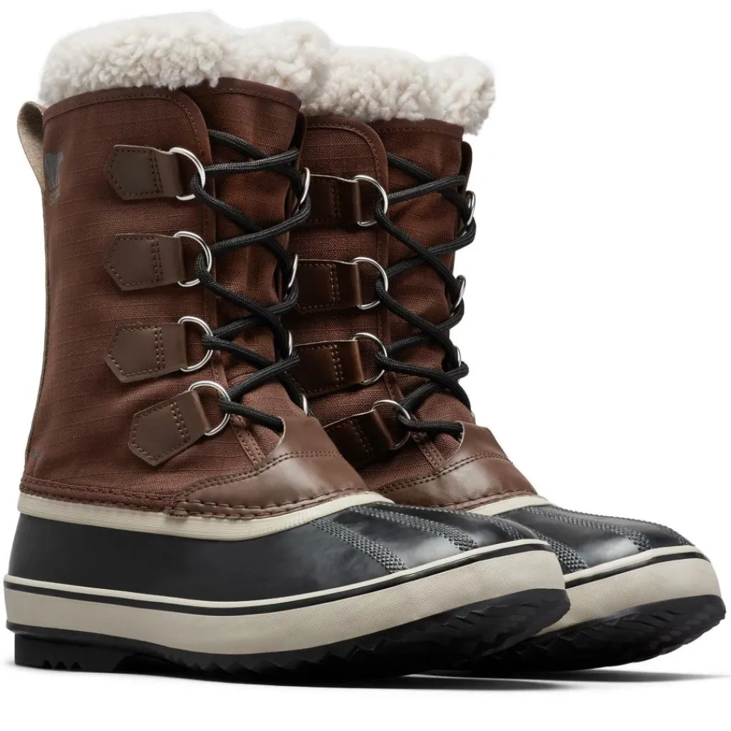 Sorel 1855191 1964 Pac Nylon snowboots heren tobacco black< Snowboots & Winterlaarzen|Wintersport