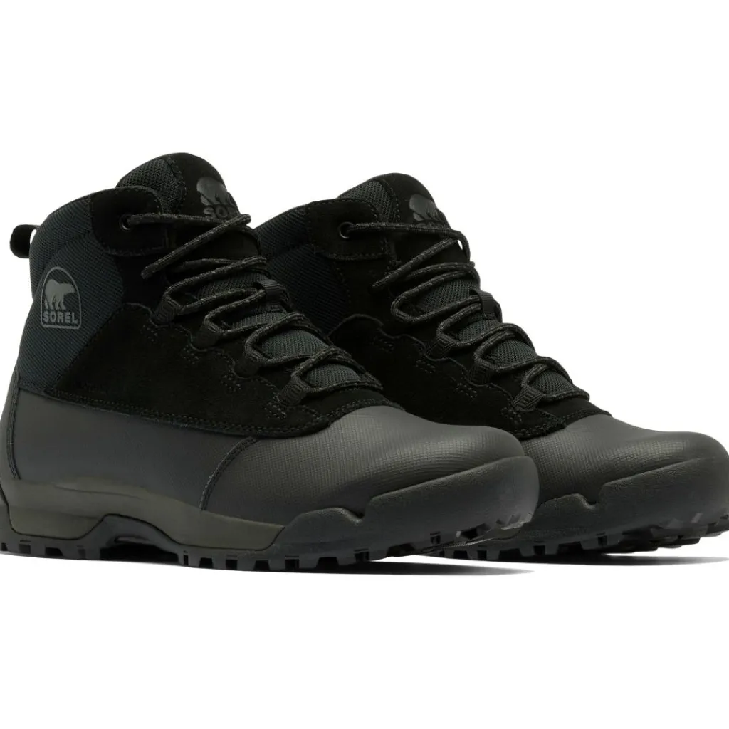 Sorel Buxton Lite Lace Plus snowboots heren black< Snowboots & Winterlaarzen|Wintersport