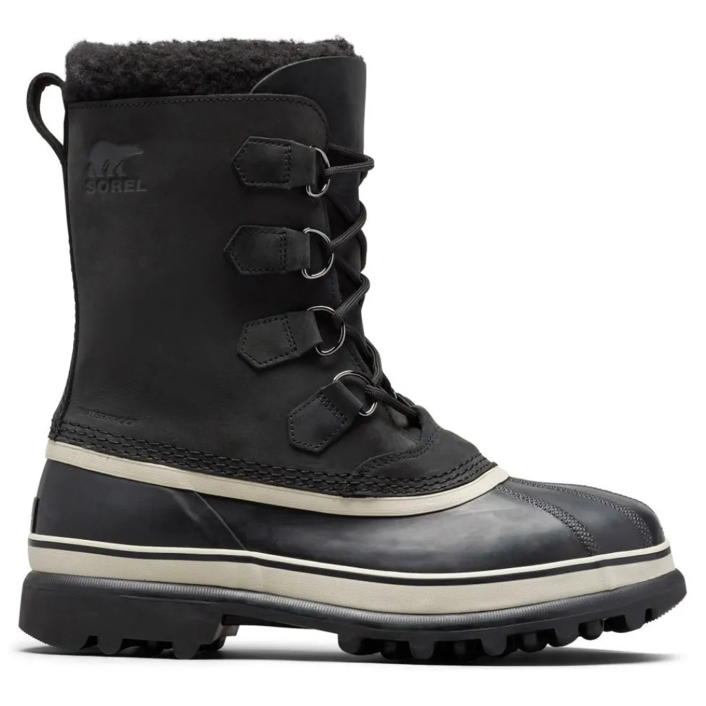 Sorel Caribou snowboots heren black dark stone< Snowboots & Winterlaarzen|Wintersport
