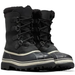 Sorel Caribou snowboots heren black dark stone< Snowboots & Winterlaarzen|Wintersport