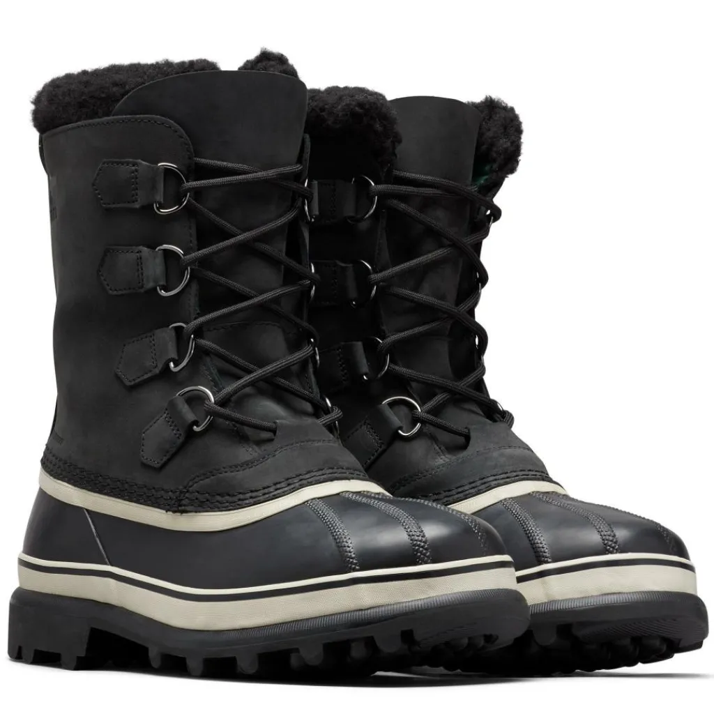 Sorel Caribou snowboots heren black dark stone< Snowboots & Winterlaarzen|Wintersport