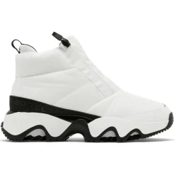 Sorel Kinetic Impact Puffy snowboots dames sea salt black< Snowboots & Winterlaarzen|Wintersport