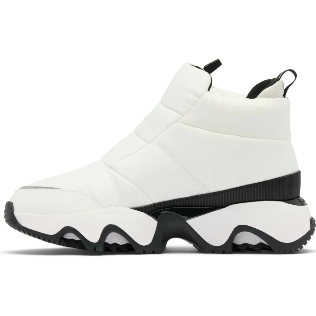 Sorel Kinetic Impact Puffy snowboots dames sea salt black< Snowboots & Winterlaarzen|Wintersport