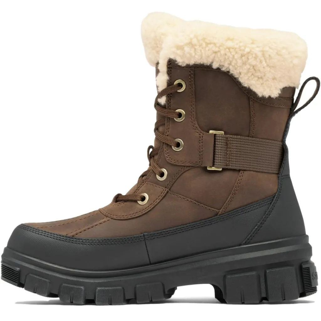 Snowboots & Winterlaarzen|Wintersport-Sorel Torino V snowboots dames tobacco black
