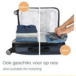 Space Buddy  Vacuüm opbergzakken reisset 7-delig< Koffer Accessoires|Fietsartikelen