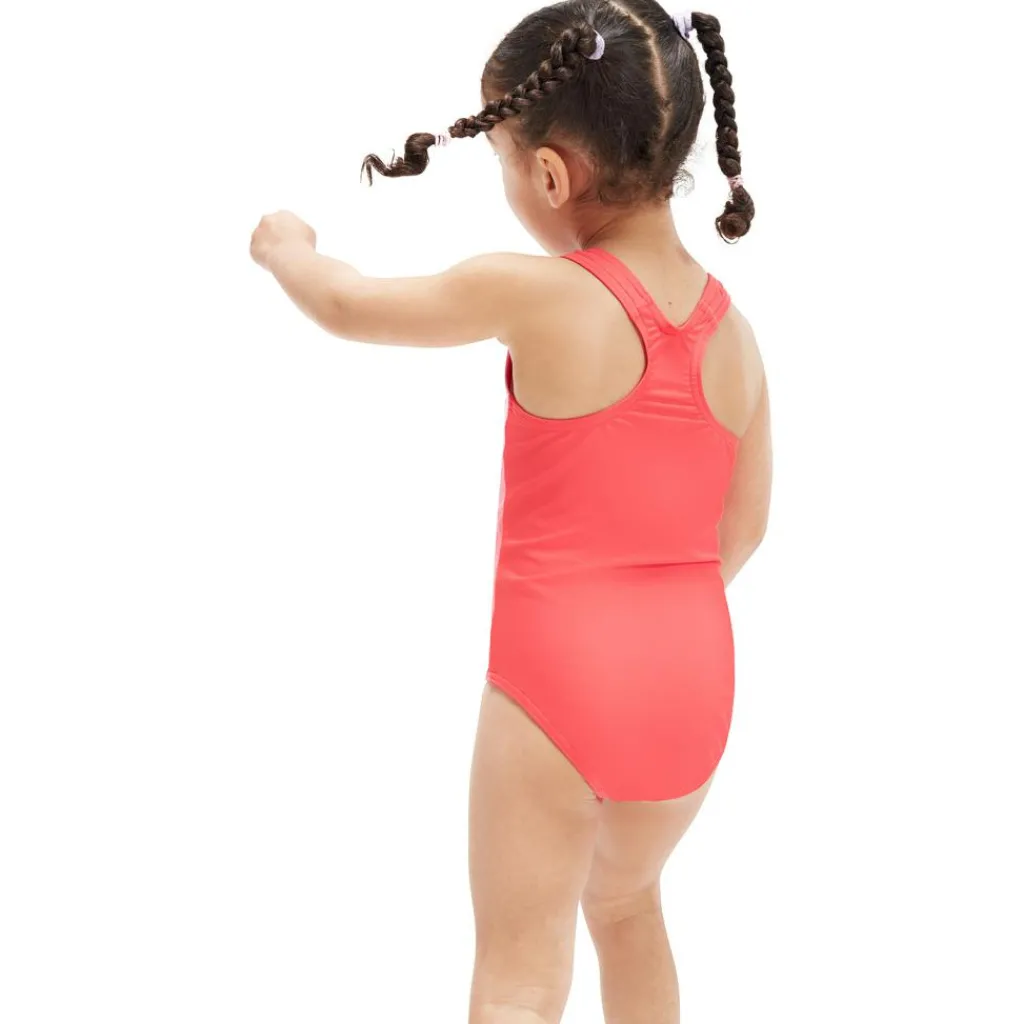 Speedo Digital Printed badpak junior coral pink< Badpakken