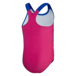 Speedo Digital Printed badpak junior pink blue< Badpakken