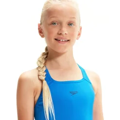 Badpakken-Speedo Eco Endurance+ Medalist badpak junior blue