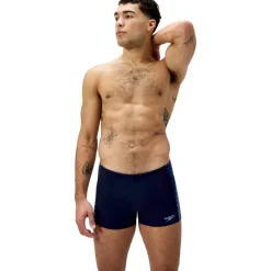Speedo Endurance+ MAX Tech Panel zwemboxer heren navy blue< Zwembroek