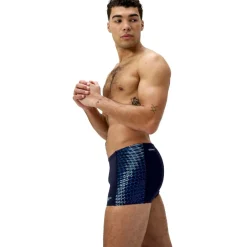 Speedo Endurance+ MAX Tech Panel zwemboxer heren navy blue< Zwembroek