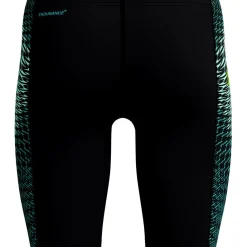 Speedo Endurance+ MAX Tech Panel Jammer zwemboxer heren black turquoise< Zwembroek