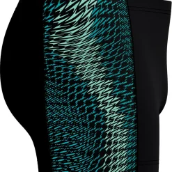 Zwembroek-Speedo Endurance+ MAX Tech Panel zwemboxer heren black turquoise