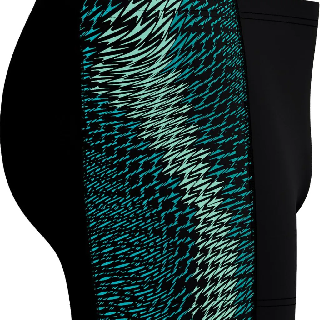 Zwembroek-Speedo Endurance+ MAX Tech Panel zwemboxer heren black turquoise