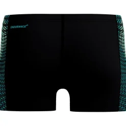 Zwembroek-Speedo Endurance+ MAX Tech Panel zwemboxer heren black turquoise