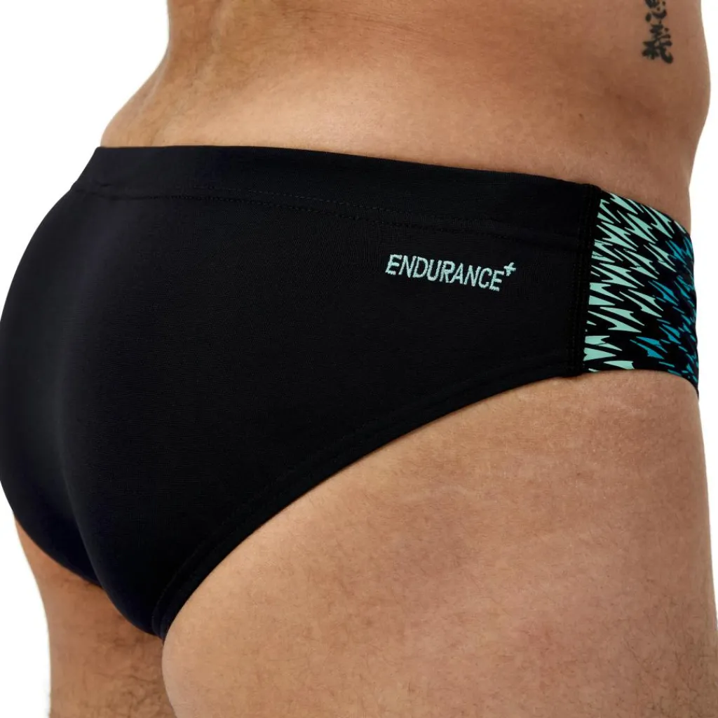 Zwembroek-Speedo Endurance+ MAX Tech Panel zwemboxer heren black green