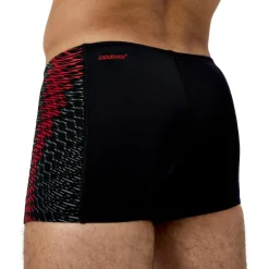 Speedo Endurance+ Tech Panel zwemboxer heren black red< Zwembroek