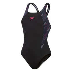 Speedo HyperBoom Muscleback badpak dames pink black< Badpakken