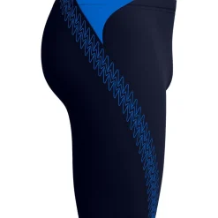 Speedo Hyperboom Splice Jammer zwemboxer heren navy blue< Zwembroek