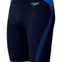 Speedo Hyperboom Splice Jammer zwemboxer heren navy blue< Zwembroek