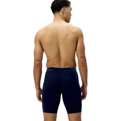 Speedo Hyperboom Splice Jammer zwemboxer heren navy blue< Zwembroek