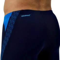 Speedo Hyperboom Splice Jammer zwemboxer heren navy blue< Zwembroek