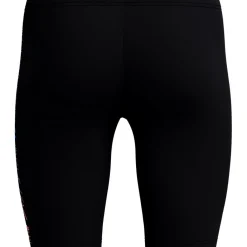 Speedo Medley Logo Jammer zwemboxer heren black orange< Zwembroek