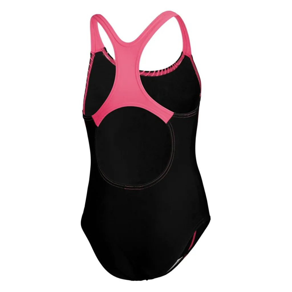 Speedo Medley Logo Medalist badpak junior black pink< Badpakken
