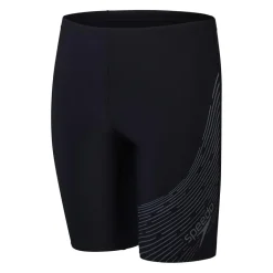 Zwembroek-Speedo Medley Logo zwemboxer junior black grey