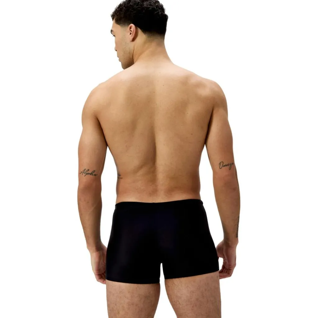 Zwembroek-Speedo Medley Logo zwemboxer heren black green