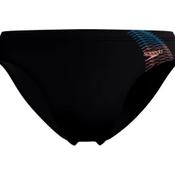 Speedo Medley Logo zwemboxer heren black orange< Zwembroek