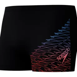 Zwembroek-Speedo Medley Logo zwemboxer heren orange black