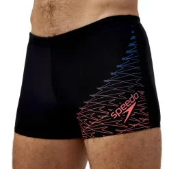 Zwembroek-Speedo Medley Logo zwemboxer heren orange black