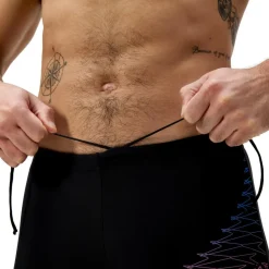 Zwembroek-Speedo Medley Logo zwemboxer heren orange black