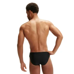 Zwembroek-Speedo Medley Logo zwemslip heren black grey