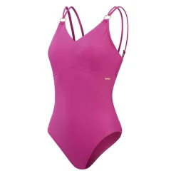 Badpakken-Speedo Shaping Strappy badpak dames berry
