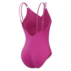 Badpakken-Speedo Shaping Strappy badpak dames berry
