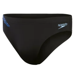 Zwembroek-Speedo Tech Panel zwemslip heren black blue
