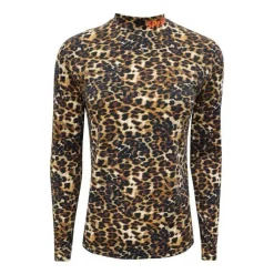 Thermokleding|Wintersport-Spines Thermoshirt dames leopard