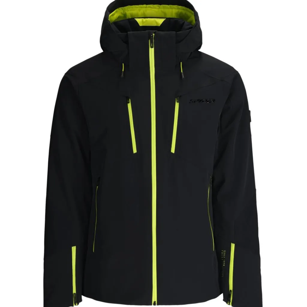 Ski Jassen|Wintersport-Spyder Alyeska winterjas heren black