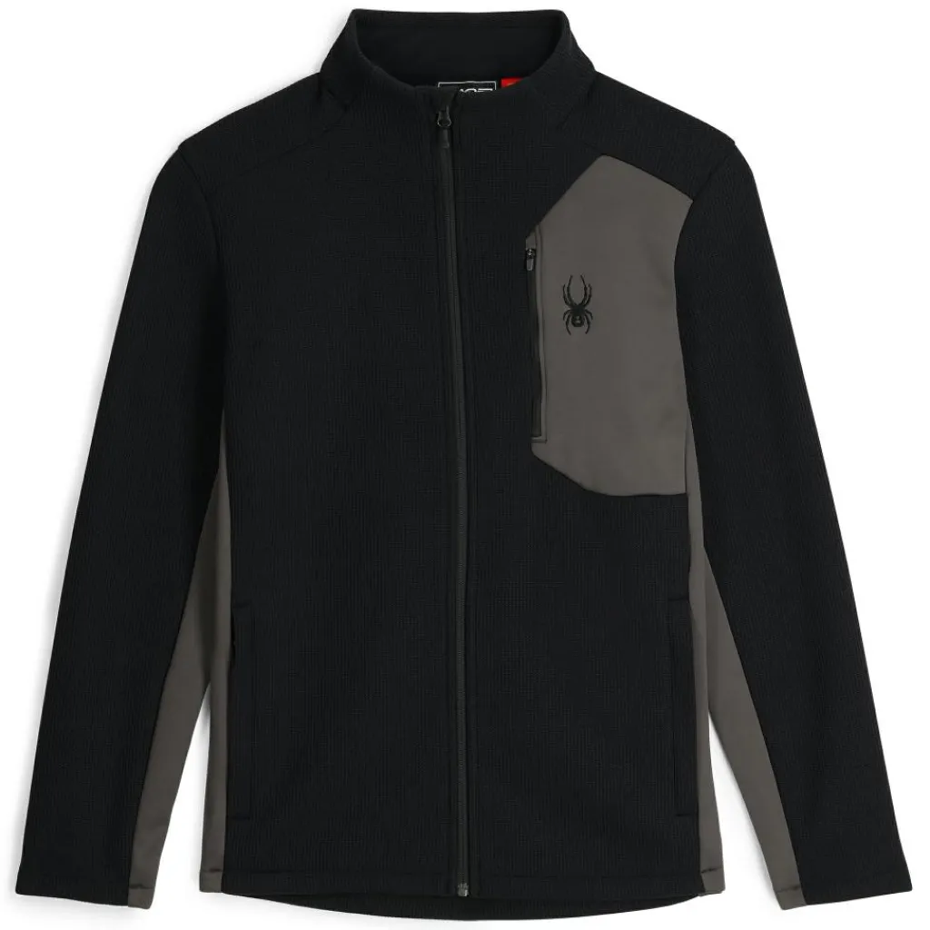 Ski Vesten|Wintersport-Spyder Bandit vest heren black