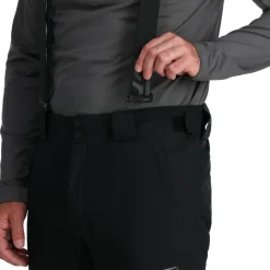 Skibroeken|Wintersport-Spyder Dare long size skibroek heren black