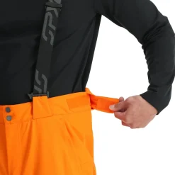 Spyder Dare skibroek heren orange shock< Skibroeken|Wintersport