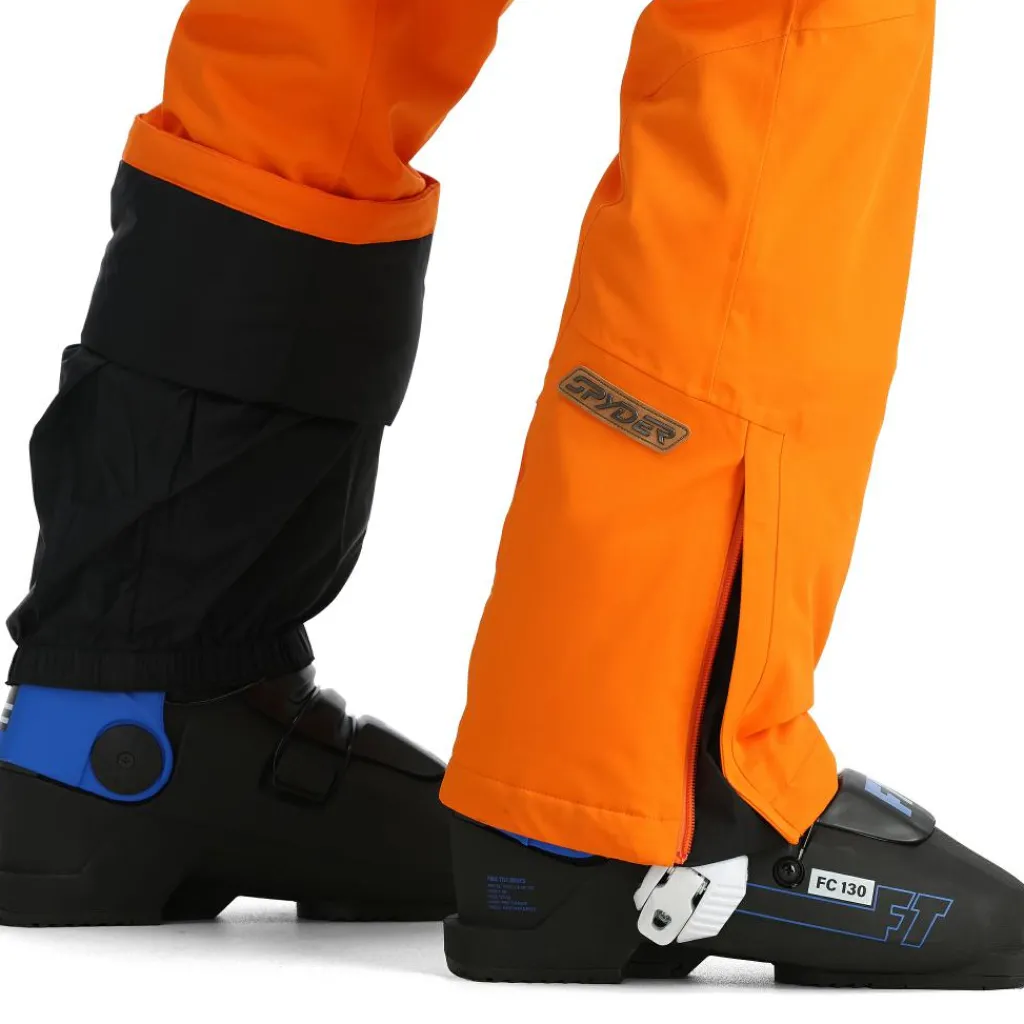 Spyder Dare skibroek heren orange shock< Skibroeken|Wintersport