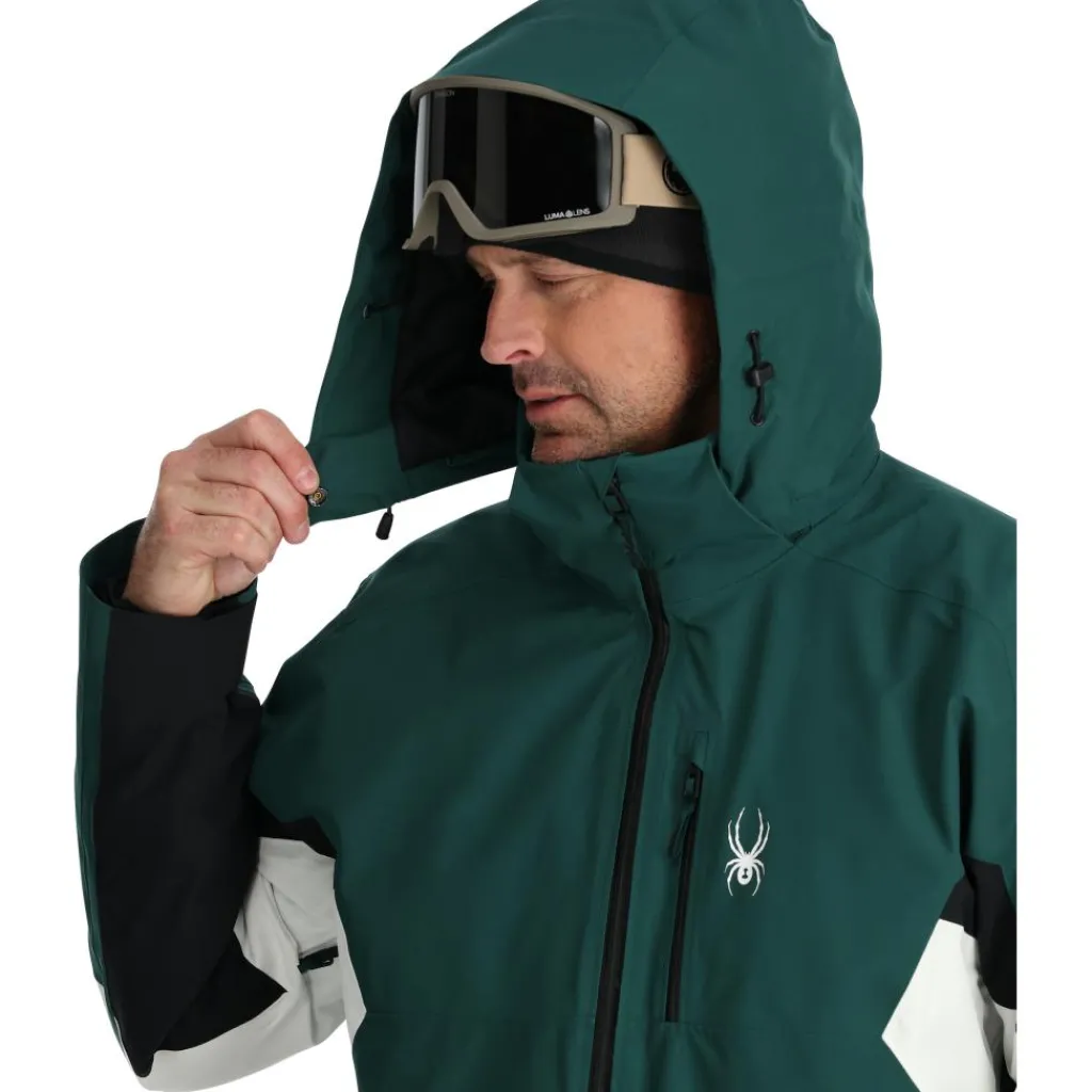 Spyder Epiphany winterjas heren cypress green< Ski Jassen|Wintersport