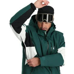 Spyder Epiphany winterjas heren cypress green< Ski Jassen|Wintersport