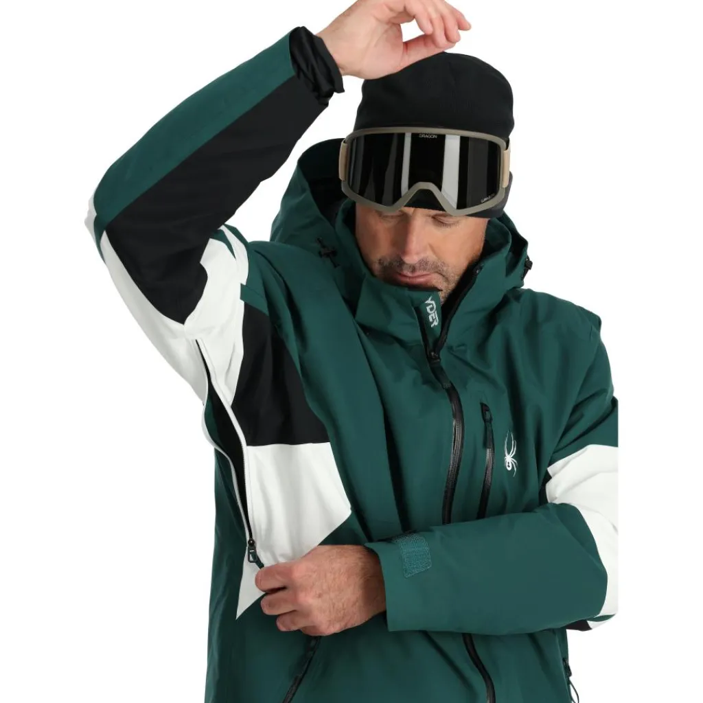 Spyder Epiphany winterjas heren cypress green< Ski Jassen|Wintersport
